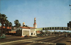 Bakersfield Inn California Postcard Postcard Postcard