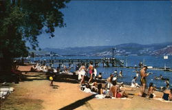 Clearport Beach Clearlake, CA Postcard Postcard Postcard