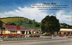 Avalon Motel Postcard