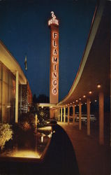 Flamingo Hotel, 4th Street and Farmers Lane Santa Rosa, CA Postcard Postcard Postcard