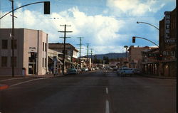 Street Scene Willits, CA Postcard Postcard Postcard