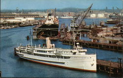Inner Harbor, Wilmington-San Pedro Area Postcard