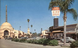 Westwood Village Postcard