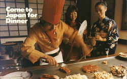 The Samurai Japanese Steak House Postcard