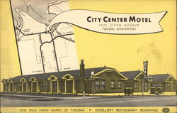 City Center Motel Postcard