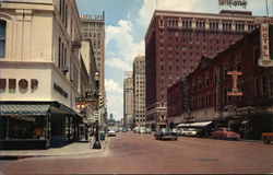 Main Street Fort Worth, TX Postcard Postcard Postcard