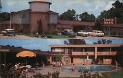 Castle Motel Postcard