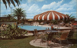 Aloha Motel and Restaurant Postcard