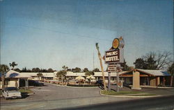 Palms Motel Postcard