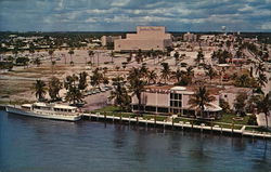 Creighton's Restaurant Looking West into Sunrise Shopping Center Fort Lauderdale, FL Postcard Postcard Postcard