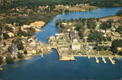 Aerial View Wolfeboro, NH Postcard Postcard Postcard