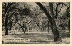Garner State Park - PLaygrounds Uvalde, TX Postcard Postcard Postcard