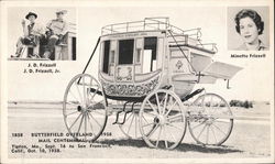 The Frizzel Stagecoach Horse-Drawn Postcard Postcard Postcard