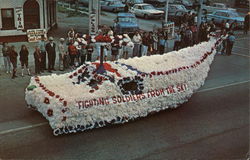 1st Prize Float, Memorial Day Parade Postcard