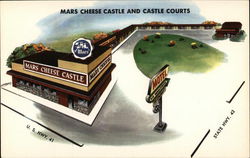 Mars Cheese Castle and Cstle Courts Postcard