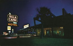 Villa Capri Motor Hotel Postcard