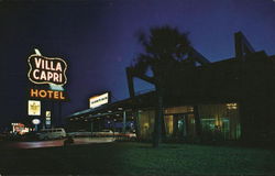 Villa Capri Motor Hotel Austin, TX Postcard Postcard Postcard