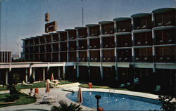 Houstonaire Inn Postcard