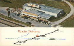 Dixie Pottery Abingdon, VA Postcard Postcard Postcard