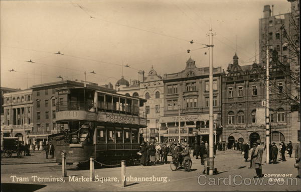 Tram Terminus, Market Square Johannesburg South Africa