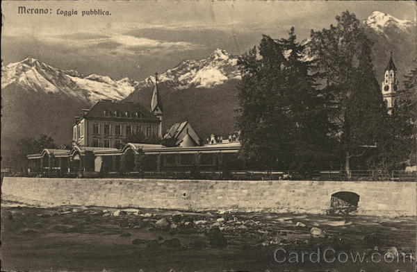 Merano: Loggia pubblica. Italy