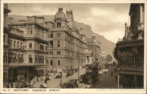 Adderley Street Capetown South Africa