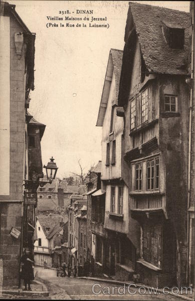 Vielles Maisons du Jerzual Dinan France