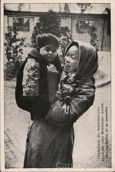 Woman and Orphan Shanghai China