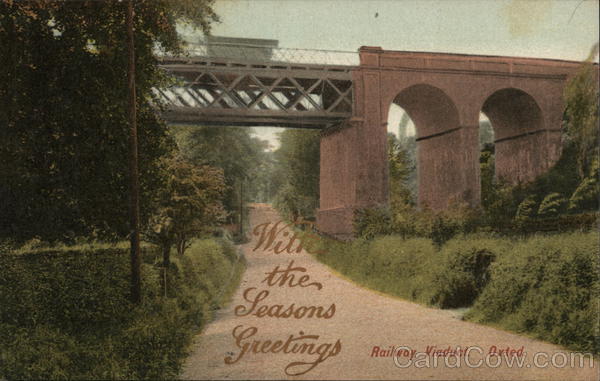 Railway Viaduct Oxted England