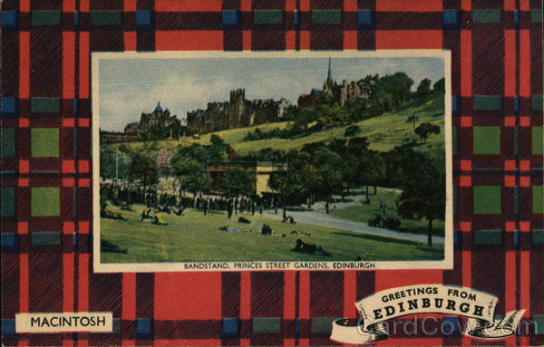 Bandstand, Princes Street Gardens Edinburgh Scotland