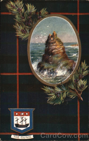 The Clan Gunn Tartan and Crest Scotland