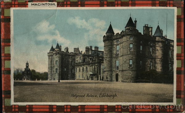 Holyrood Palace Edinburgh Scotland