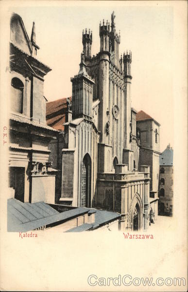 Cathedral Warsaw Poland Eastern Europe