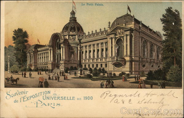 Le Petit Palais 1900 Paris Exposition
