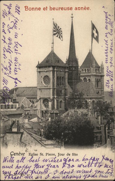 Eglise St. Pierre - Fete Day Geneva Switzerland