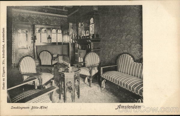 Bible-Hotel - Smoking Room Amsterdam Netherlands