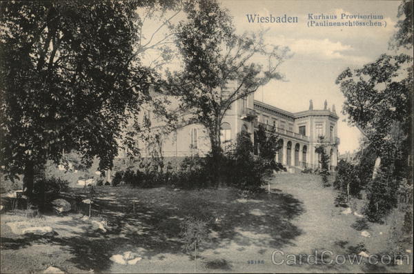 Kurhaus Provisorium - Paulinenschlosschen Wiesbaden Germany