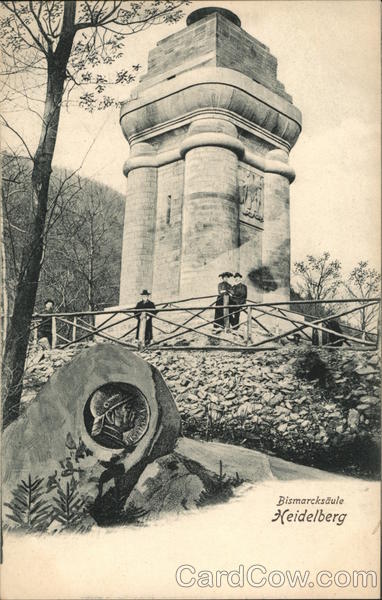 Bismarcksaule Heidelberg Germany