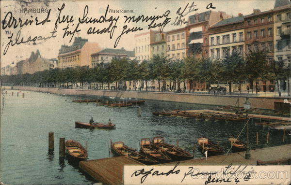 Alsterdamm Hamburg Germany