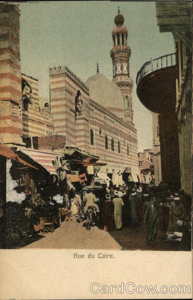 Rue du Caire Cairo Egypt Africa