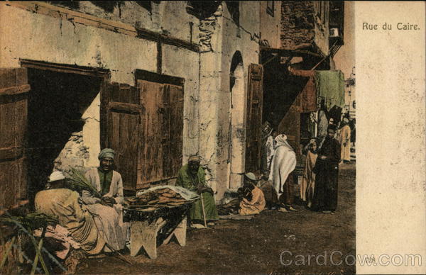 Street Scene Cairo Egypt Africa