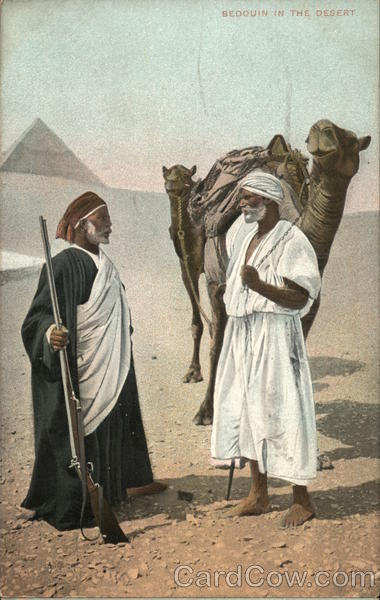 Bedouin in the Desert Egypt Africa