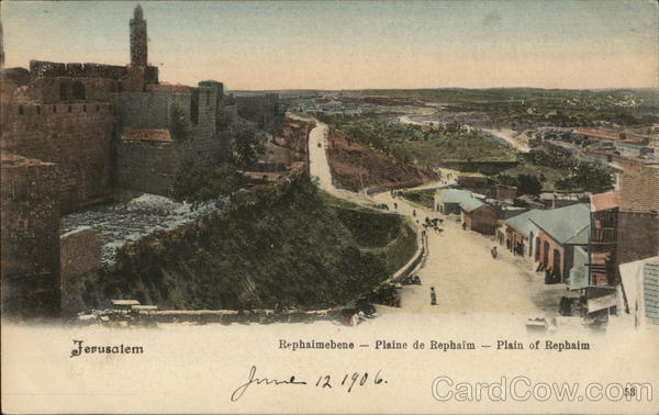 Plain of Rephaim Jerusalem Israel