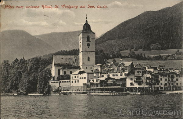 Hotel zum Weissen Rossl St. Wolfgang am See Austria