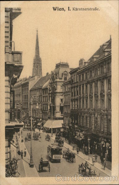Karntnerstrasse Vienna Austria