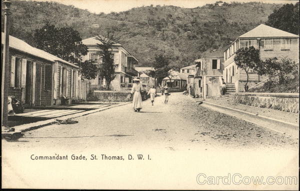 Commandant Gade St. Thomas Virgin Islands Caribbean Islands