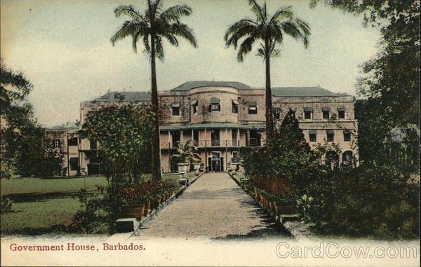 Government House Barbados Caribbean Islands