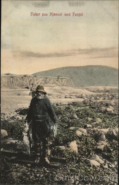 Fishing on Hjemvei with Catch Norway