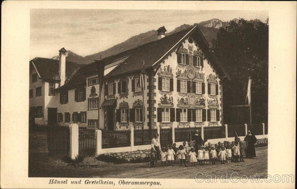 Hansel und Gretelheim Oberammergau Germany