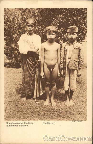 Sundanese Children Bogor Indonesia Southeast Asia